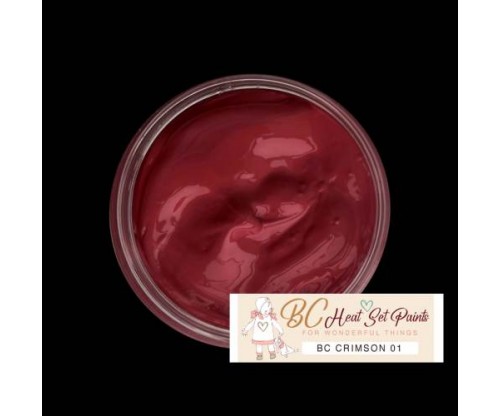 BC Heat Set Paints - Crimson  (10 gram)
